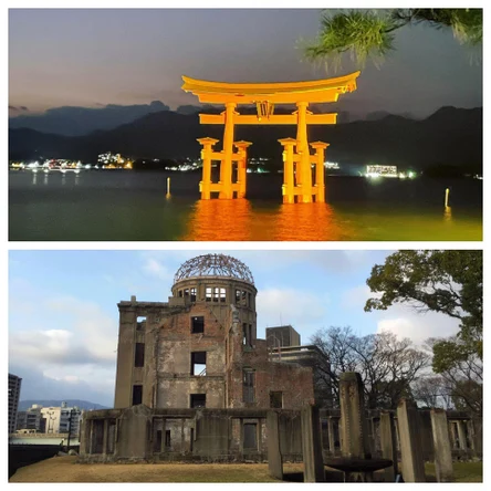 Священный остров Миядзима и возрождённая Хиросима.